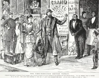 Die altbewährte britische Drohung